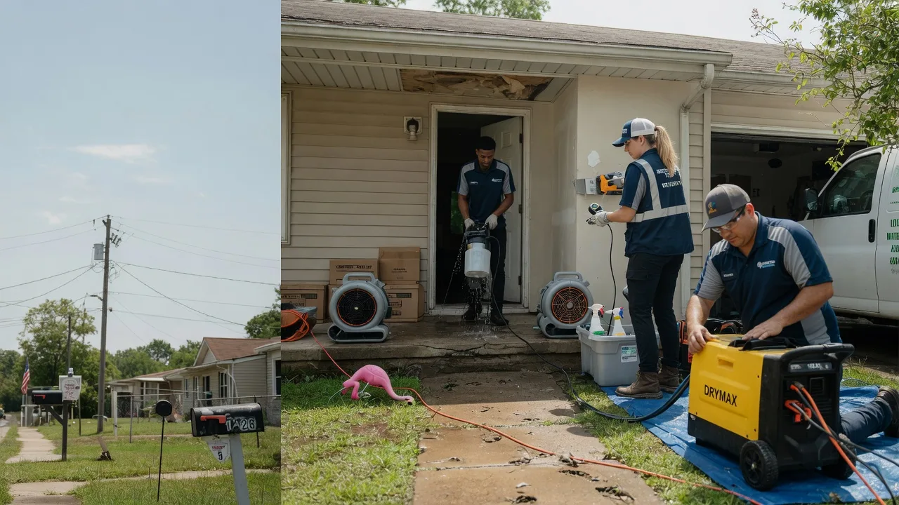 Storm Damage Water Removal in Shattuck, OK near me